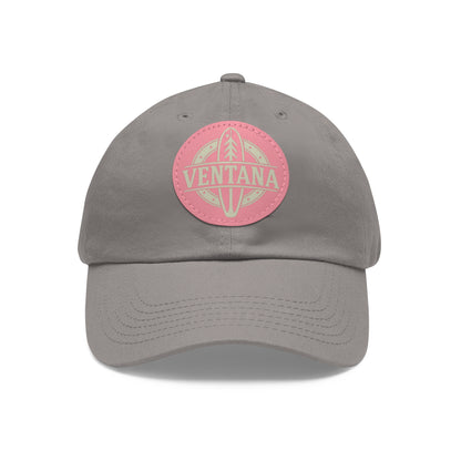 Ventana Treefish Logo Vegan Leather Patch Hat