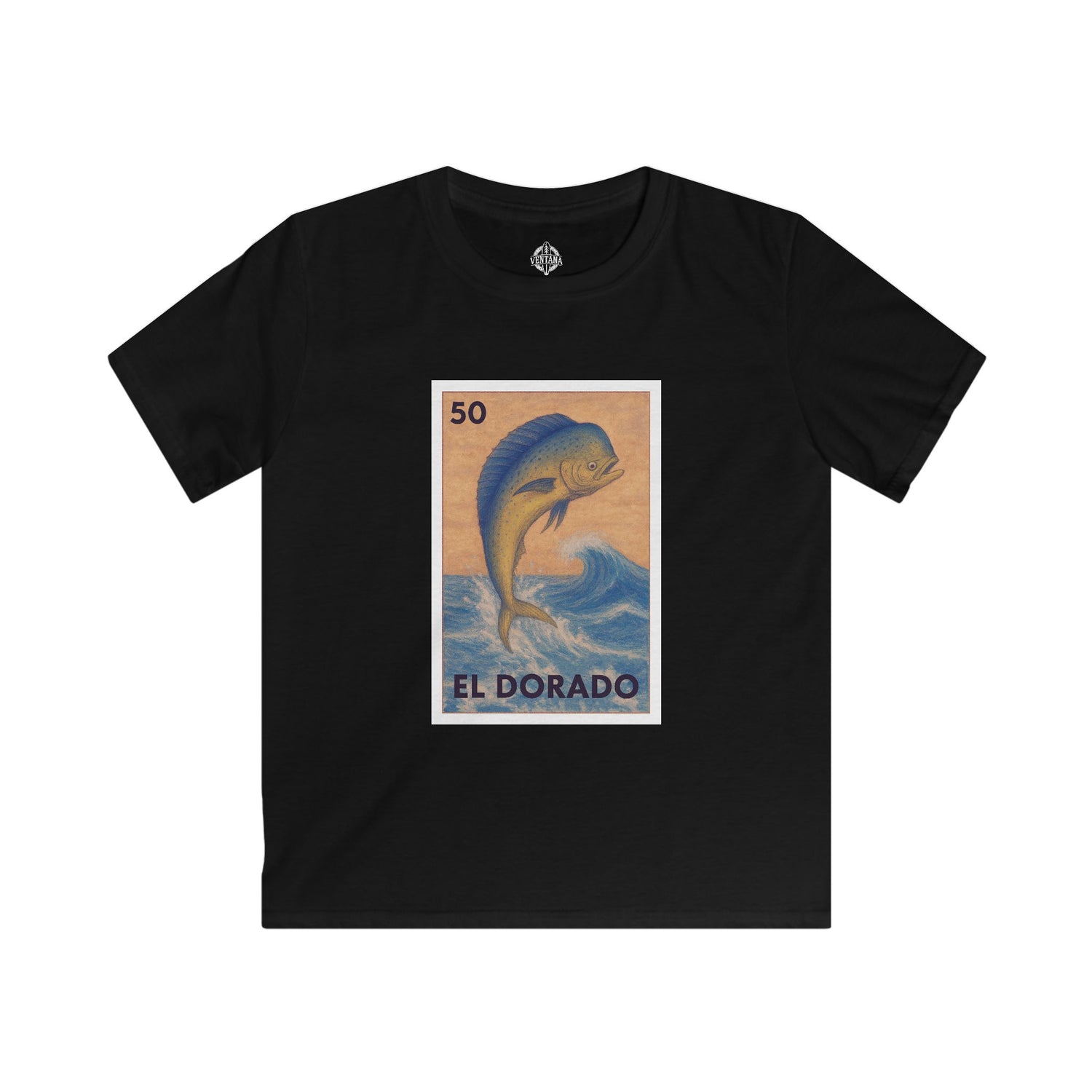 Dorado Lotería Kids - Soft Style U.S. Cotton T-Shirt (El Dorado)