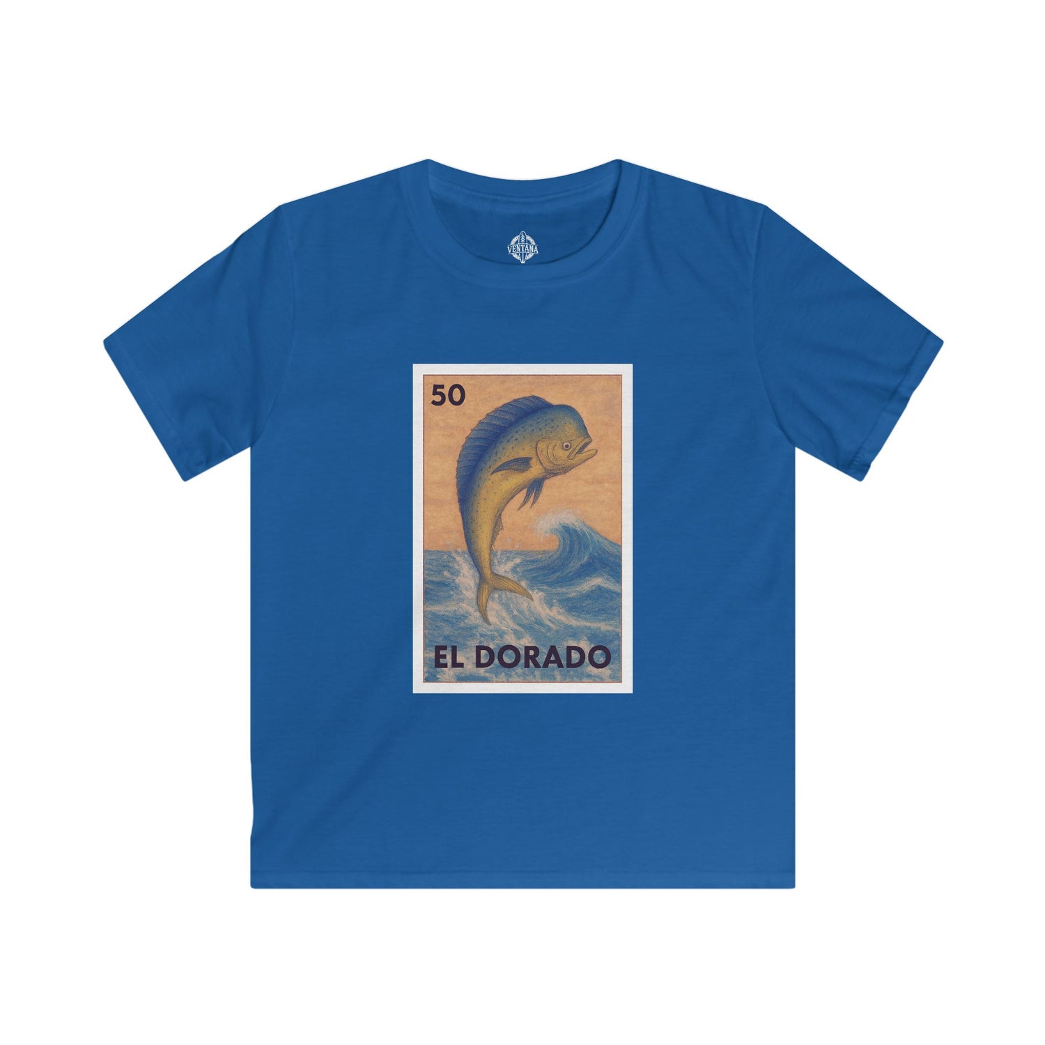 Dorado Lotería Kids - Soft Style U.S. Cotton T-Shirt (El Dorado)