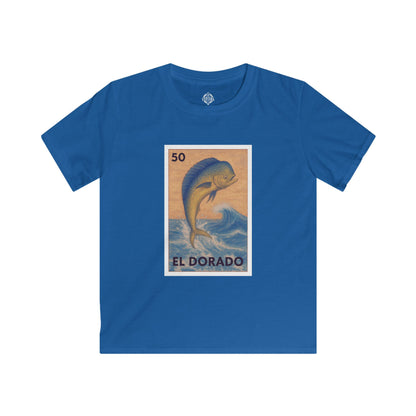 Dorado Lotería Kids - Soft Style U.S. Cotton T-Shirt (El Dorado)