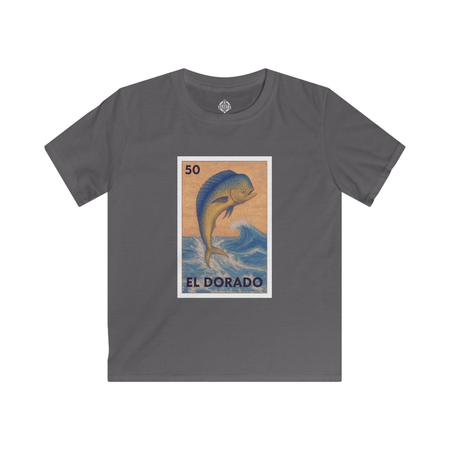 Dorado Lotería Kids - Soft Style U.S. Cotton T-Shirt (El Dorado)
