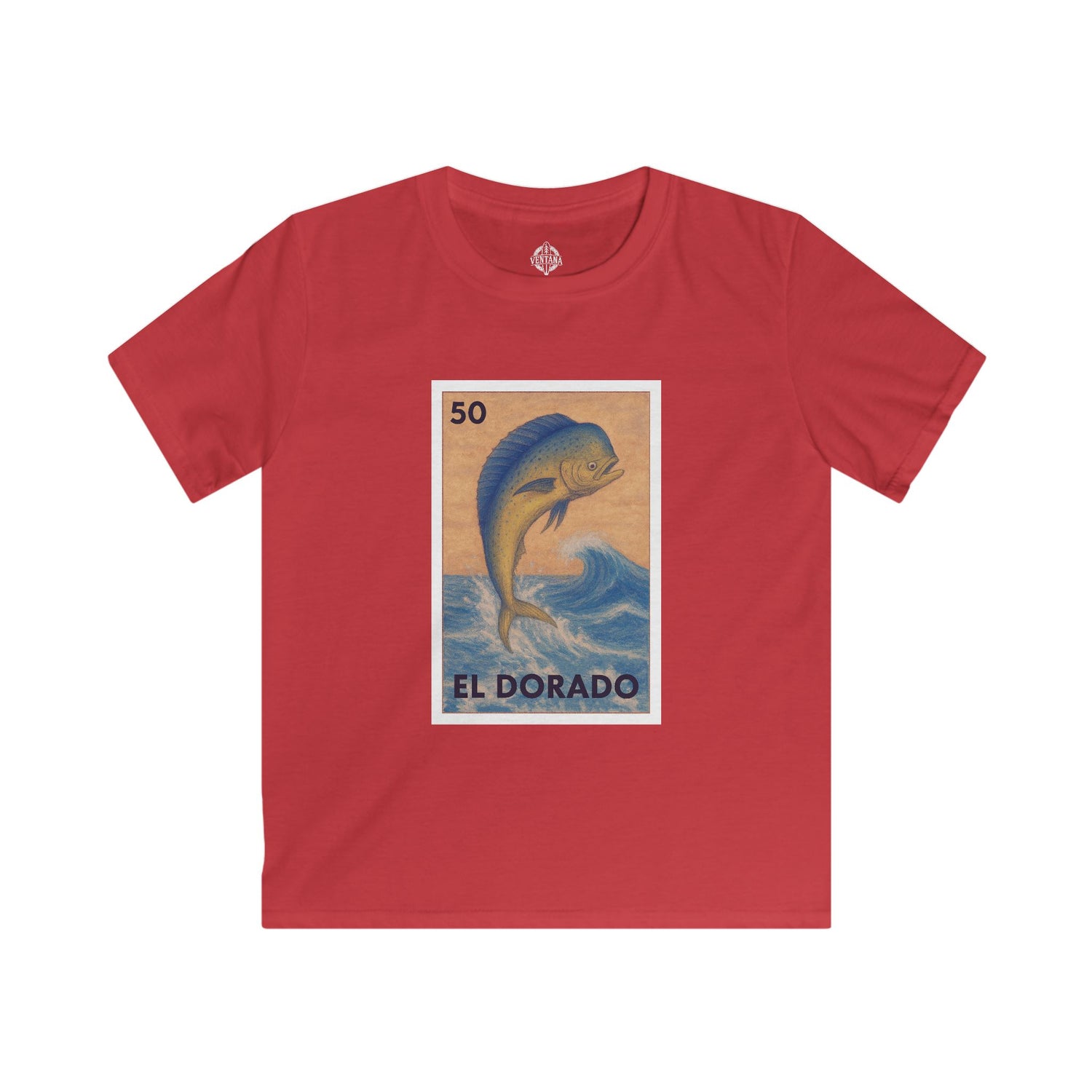 Dorado Lotería Kids - Soft Style U.S. Cotton T-Shirt (El Dorado)