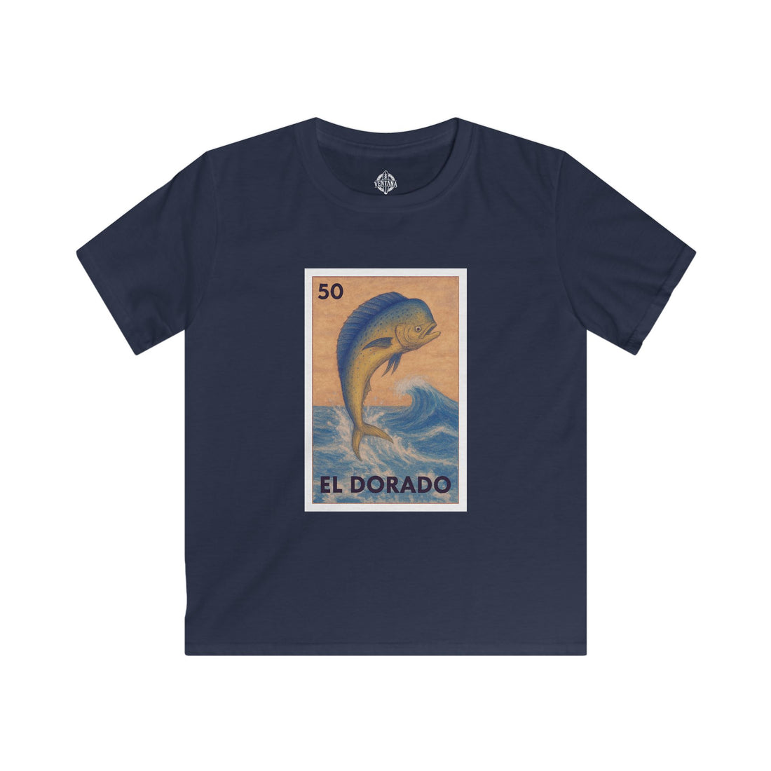 Dorado Lotería Kids - Soft Style U.S. Cotton T-Shirt (El Dorado)