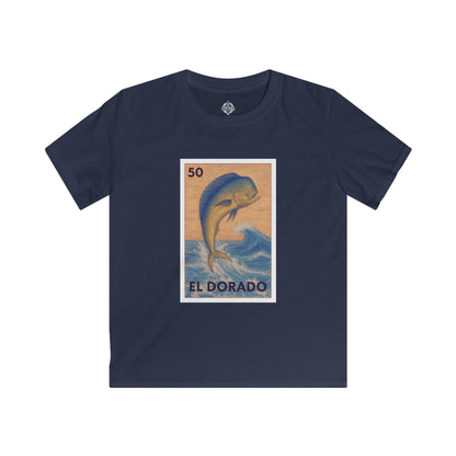 Dorado Lotería Kids - Soft Style U.S. Cotton T-Shirt (El Dorado)
