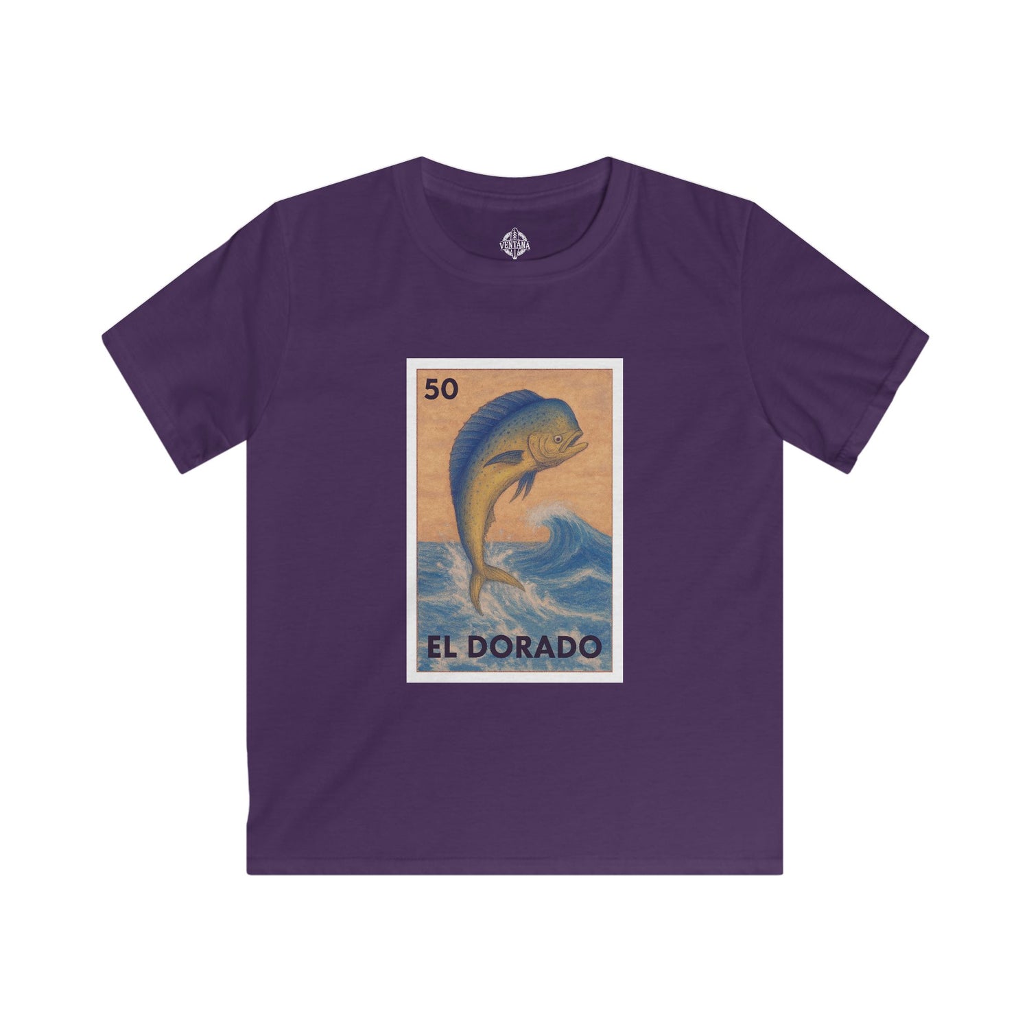 Dorado Lotería Kids - Soft Style U.S. Cotton T-Shirt (El Dorado)
