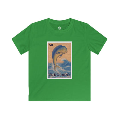 Dorado Lotería Kids - Soft Style U.S. Cotton T-Shirt (El Dorado)