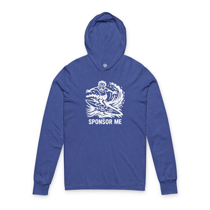 Sponsor Me Unisex - Cotton Hooded Long Sleeve Hooded T-Shirt