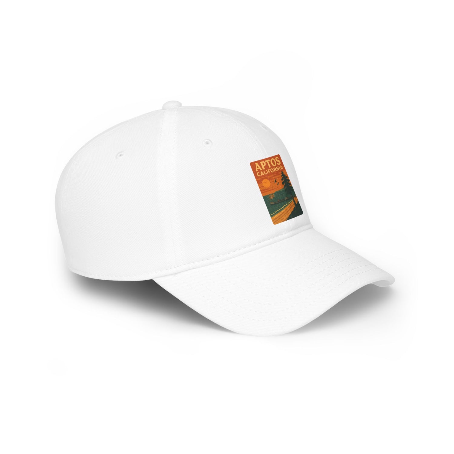 Aptos California Sunset - 100% Cotton Baseball Cap