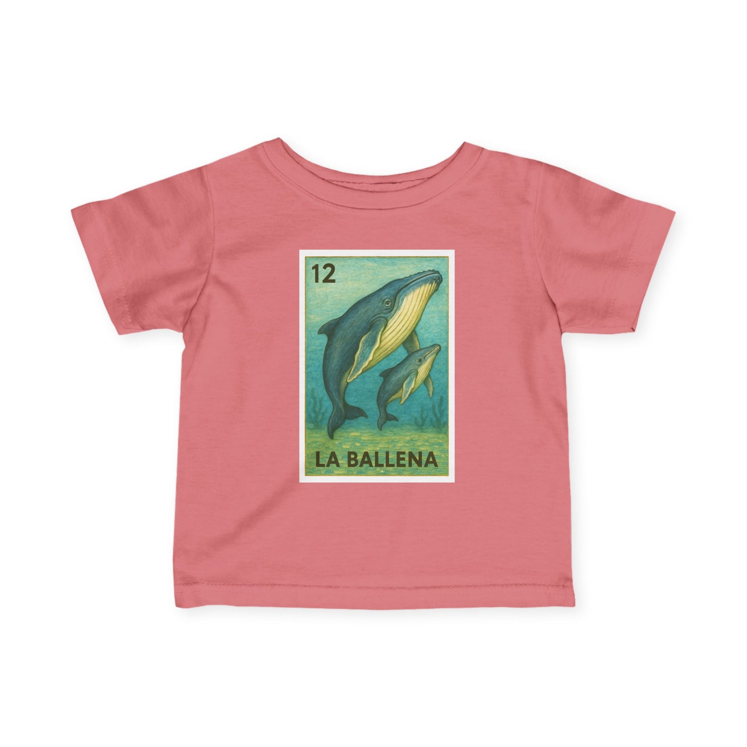 Whale Lotería - Infant 100% Cotton T-Shirt (La Ballena)