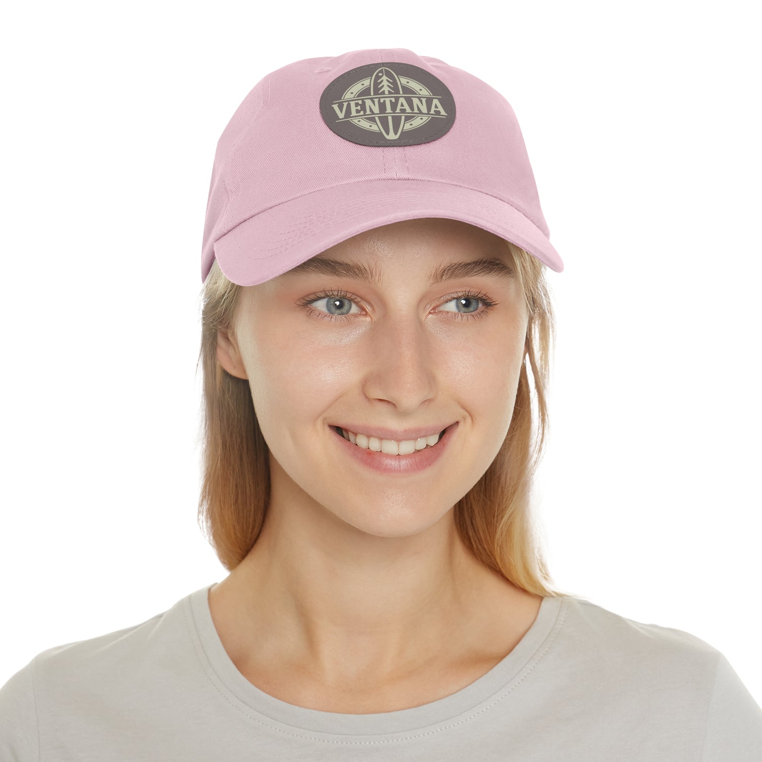 Ventana Treefish Logo Vegan Leather Patch Hat