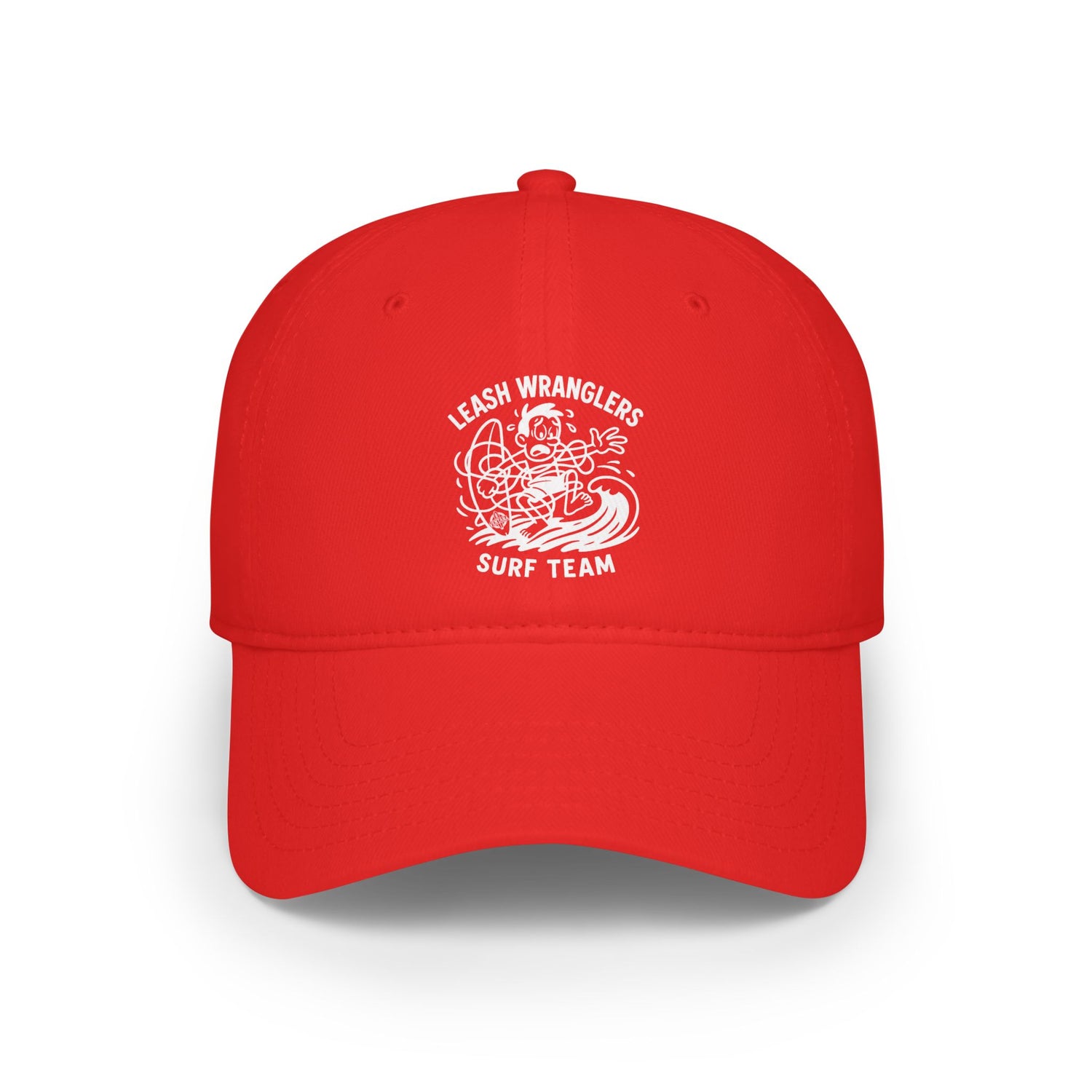 Leash Wranglers Surf Team Unisex - 100% Cotton Baseball Cap