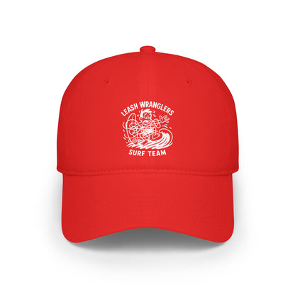 Leash Wranglers Surf Team Unisex - 100% Cotton Baseball Cap