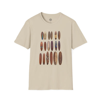 Ventana Wooden Surfboards Unisex - Soft Style U.S. Cotton T-Shirt
