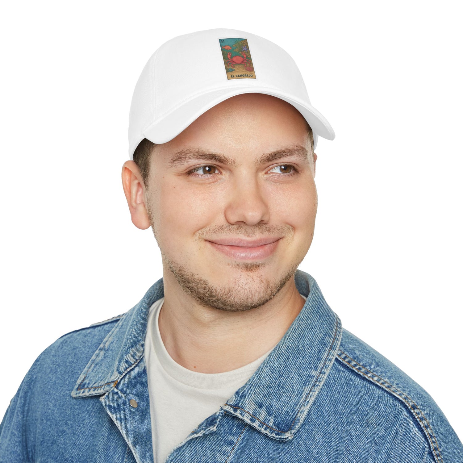 Crab Lotería Unisex - 100% Cotton Baseball Cap (El Cangrejo)