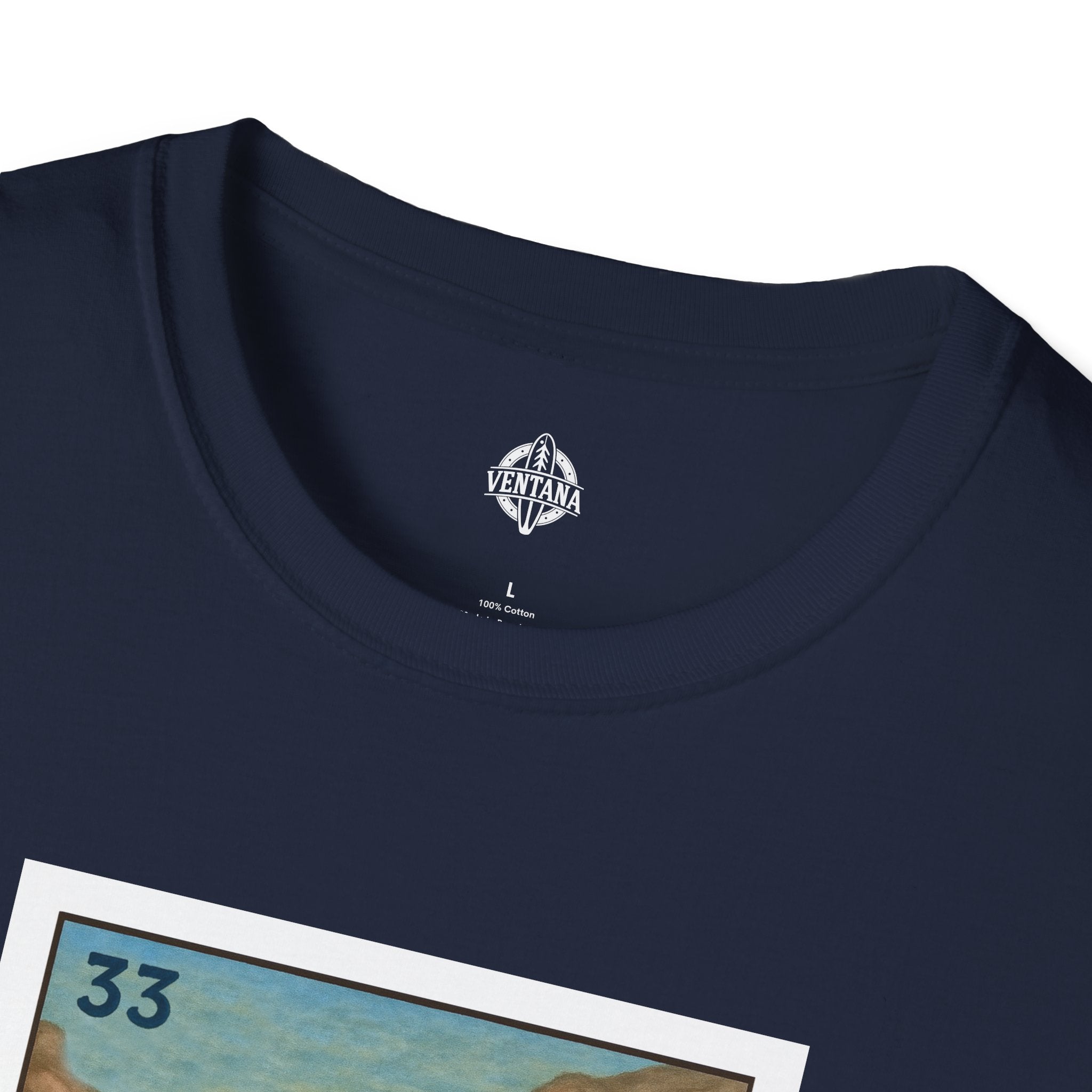 Hermit Crab Lotería Unisex - Soft Style U.S. Cotton T-Shirt (El Cangrejo Ermitaño)
