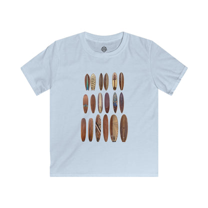 Ventana Wooden Surfboards Kids - Soft Style U.S. Cotton T-Shirt