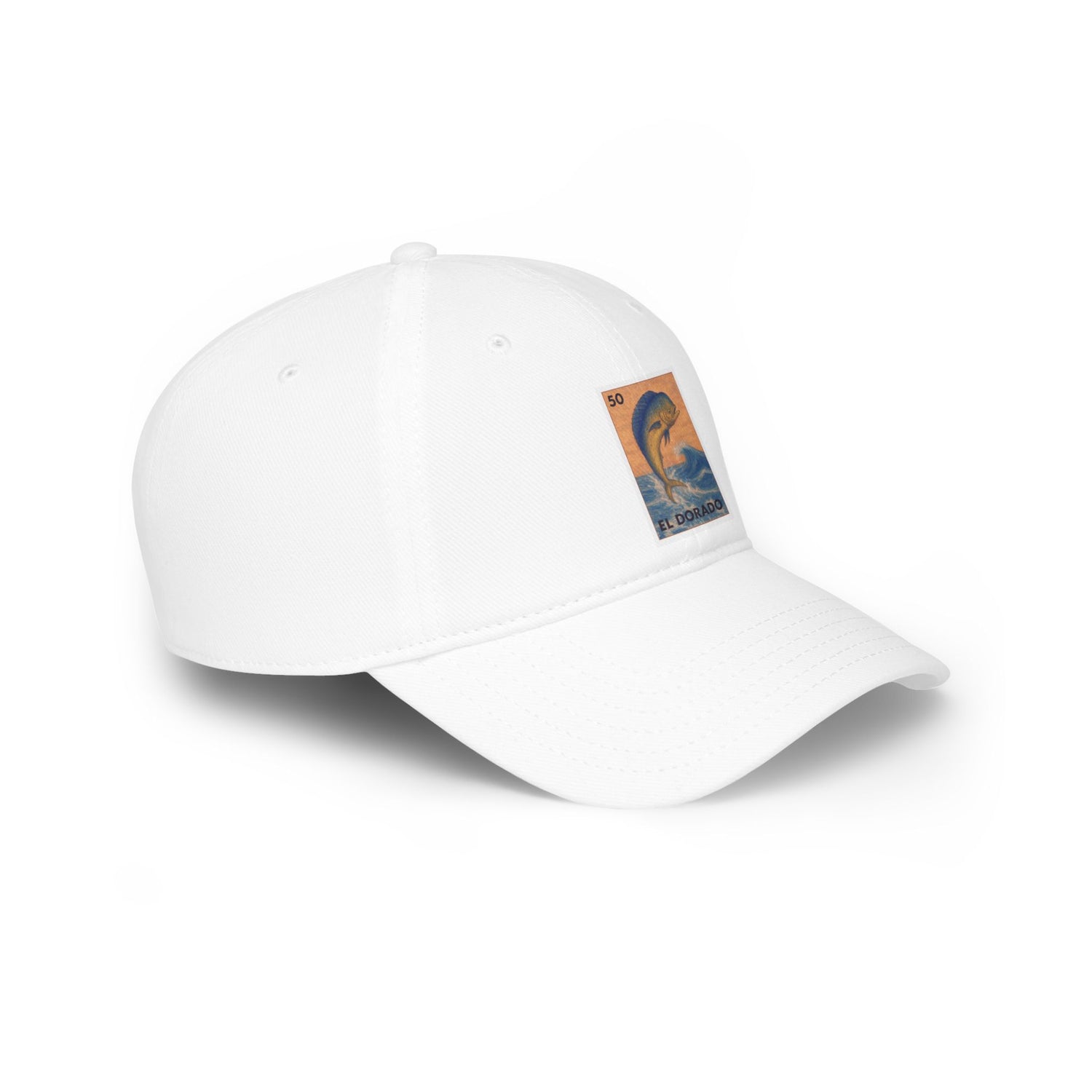 Dorado Lotería Unisex - 100% Cotton Baseball Cap (El Tiburón)