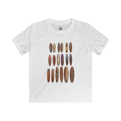 Ventana Wooden Surfboards Kids - Soft Style U.S. Cotton T-Shirt