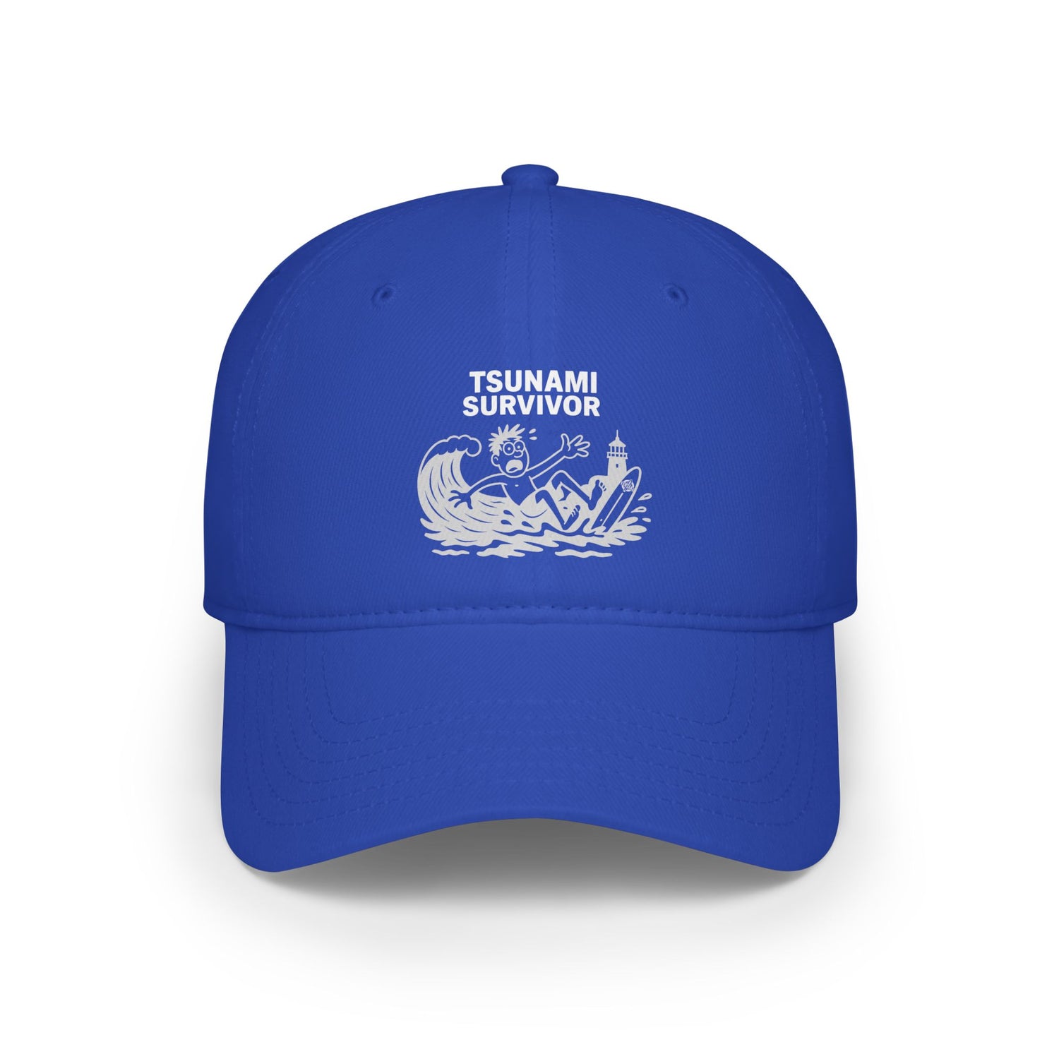 Tsunami Survivor - 100% Cotton Baseball Cap