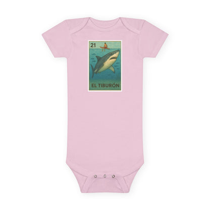 Kelp Forest Lotería - Baby Short Sleeve 100% Cotton Onesie (El Bosque de Algas)
