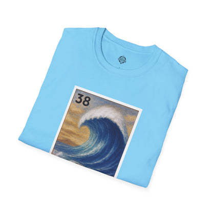Wave Lotería Unisex - Soft Style U.S. Cotton T-Shirt (La Ola)