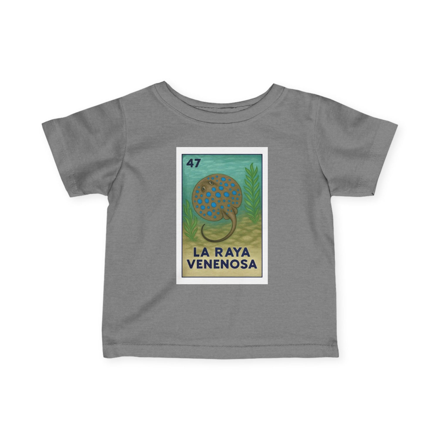 Stingray Lotería - Infant 100% Cotton T-Shirt (La Orca)