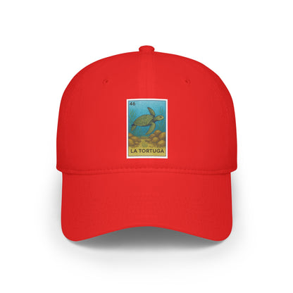 Turtle Lotería Unisex - 100% Cotton Baseball Cap (La Tortuga)