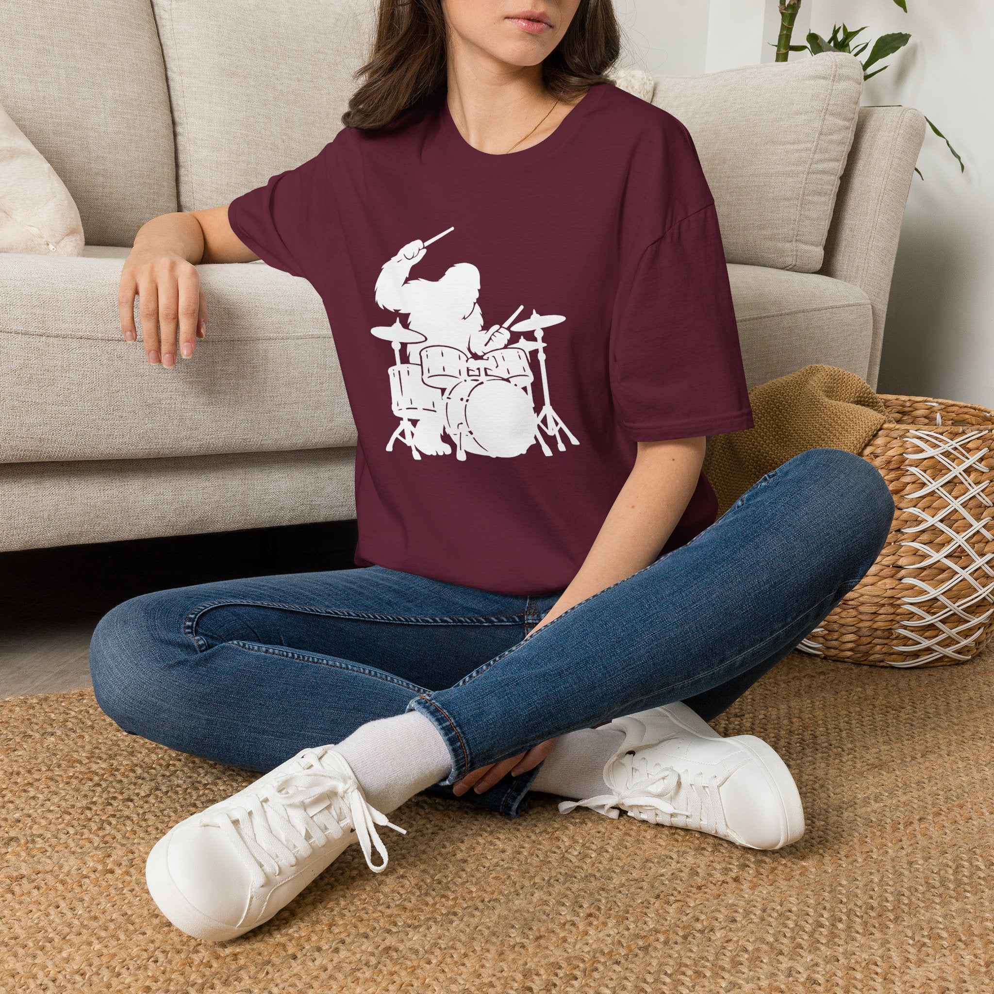 Ventana Drumsquatch Unisex - U.S. Cotton T-Shirt
