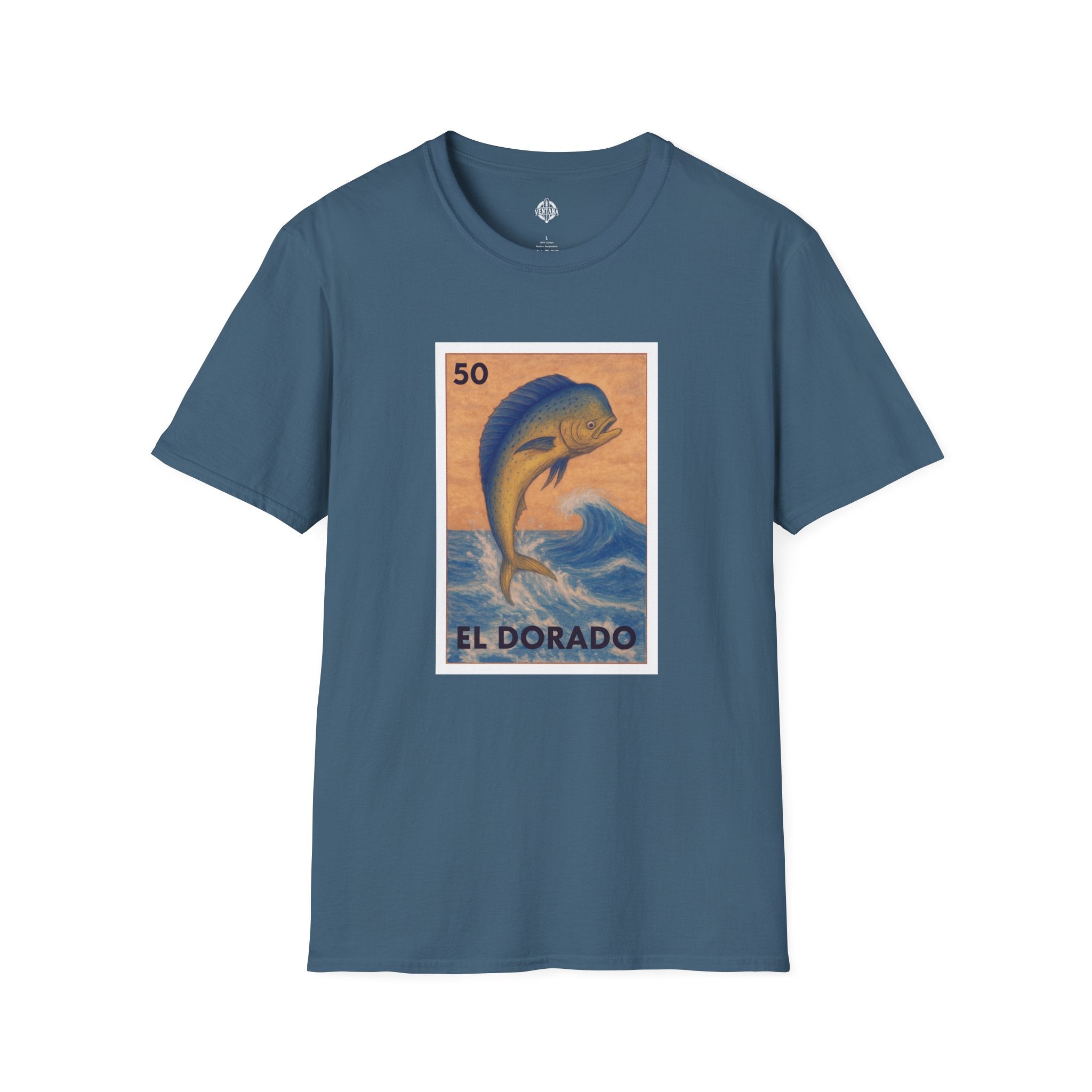 Dorado Lotería Unisex - Soft Style U.S. Cotton T-Shirt (El Dorado)
