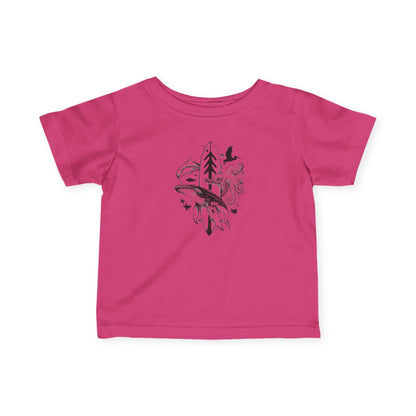 Ventana Monterey Bay by Thiago Bianchini - Infant 100% Cotton T-Shirt