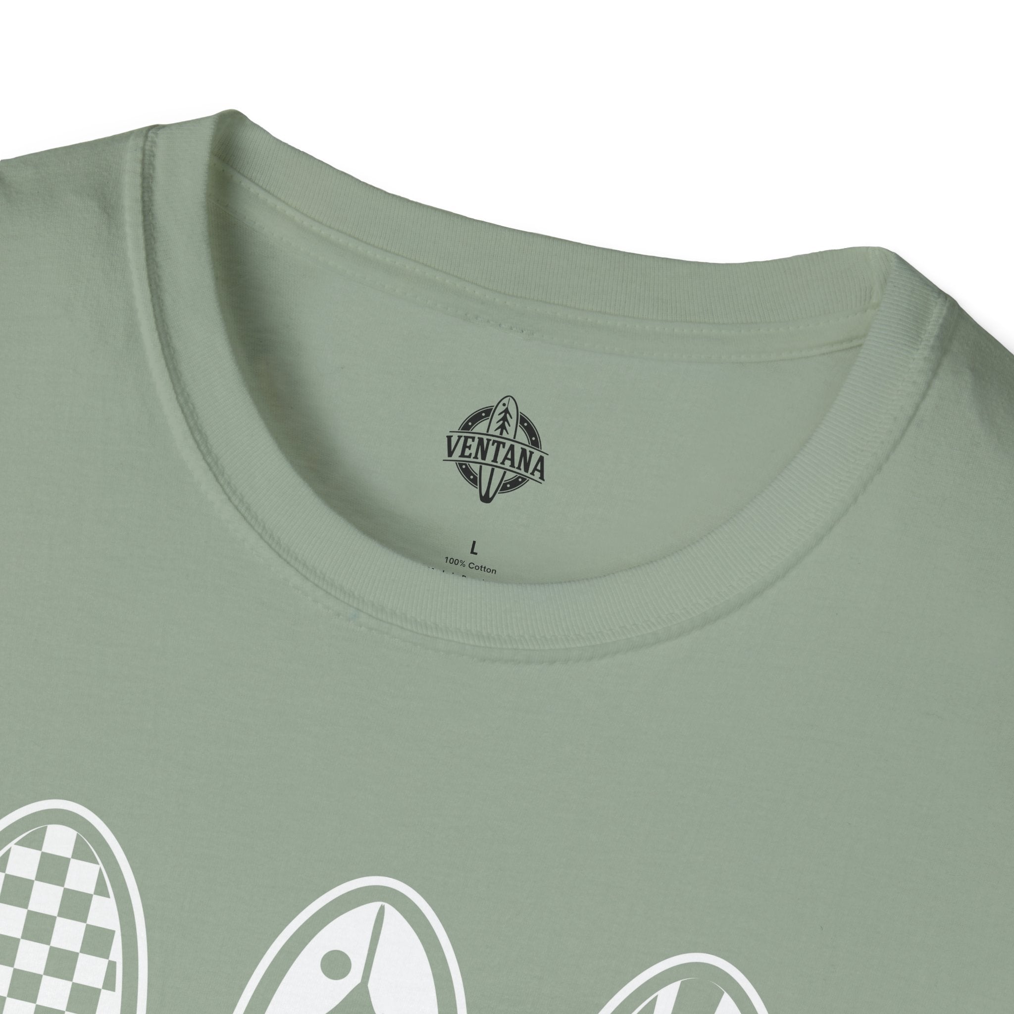 Ventana Three Board Unisex - Soft Style U.S. Cotton T-Shirt