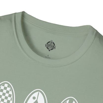 Ventana Three Board Unisex - Soft Style U.S. Cotton T-Shirt