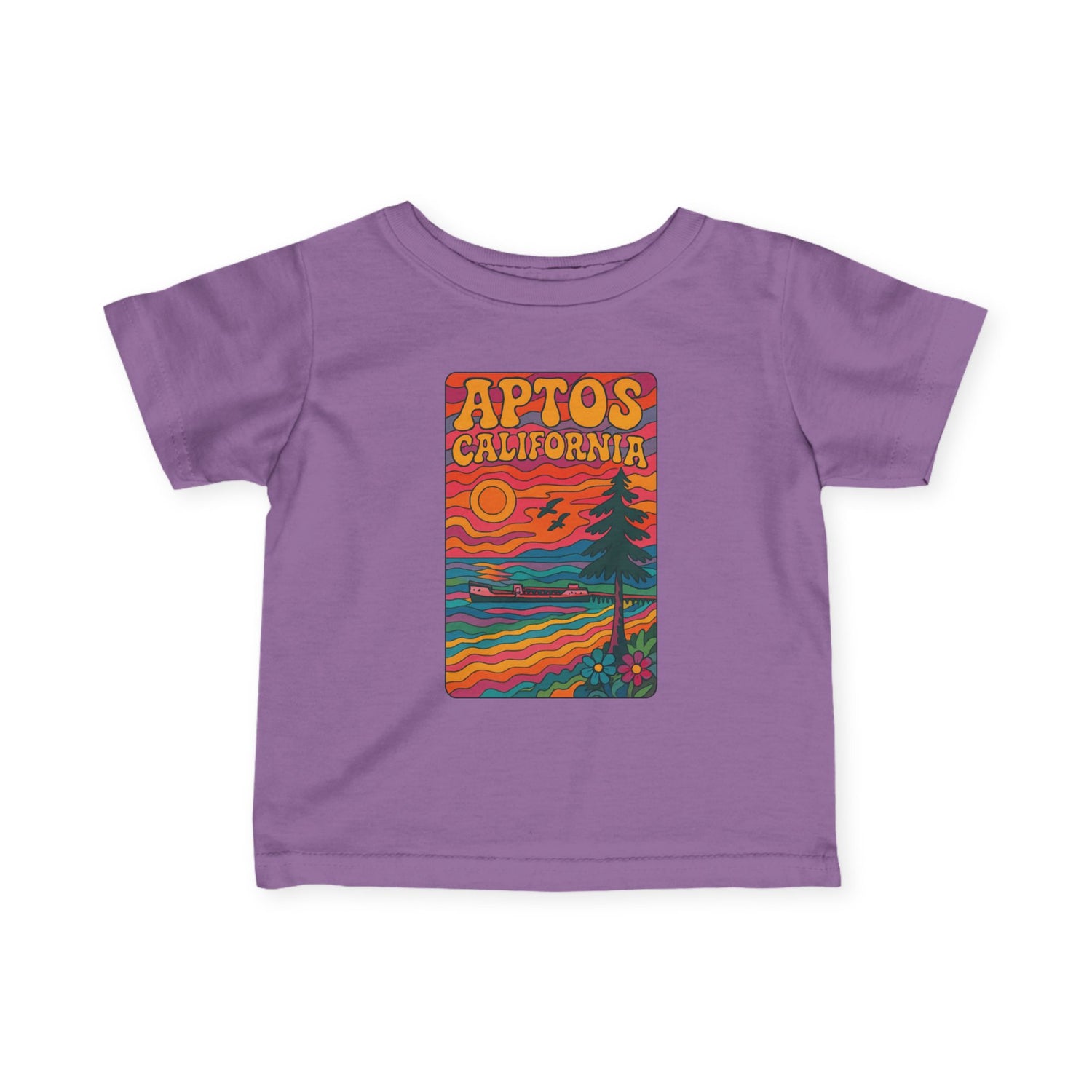 Aptos California Psychedelic - Infant 100% Cotton T-Shirt