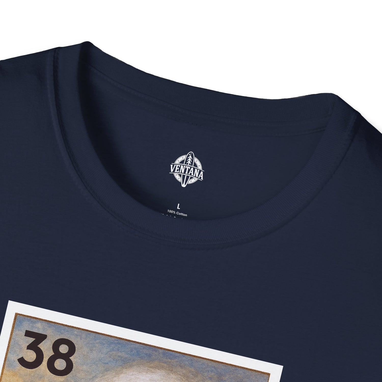 Wave Lotería Unisex - Soft Style U.S. Cotton T-Shirt (La Ola)