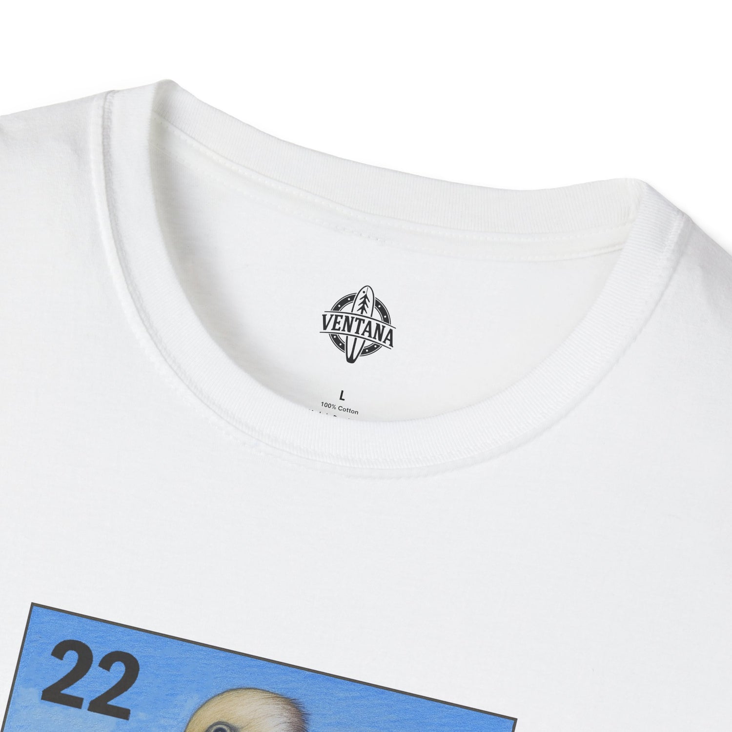 Pelican Lotería Unisex - Soft Style U.S. Cotton T-Shirt (El Pelícano)