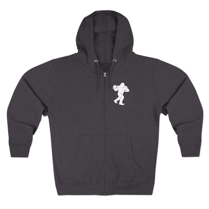 Ventana Snapsquatch Unisex - Zip Cotton Blend Fleece Hoodie