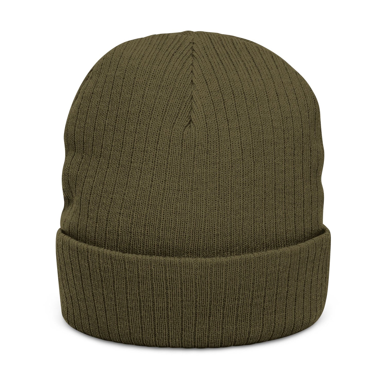 Aptos Junior High Surf Team - Embroidered Unisex Ribbed Knit Beanie with Recycled Polyester