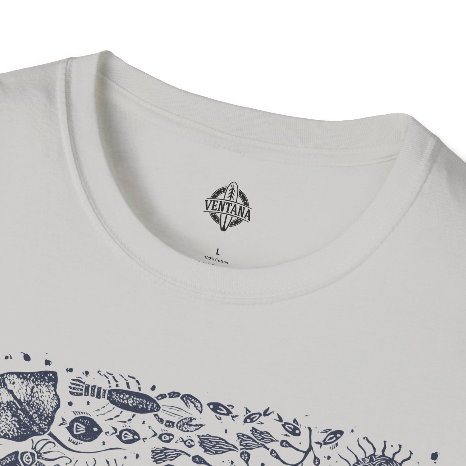 Ventana Marine Life by Lili Arnold Unisex - Soft Style U.S. Cotton T-Shirt