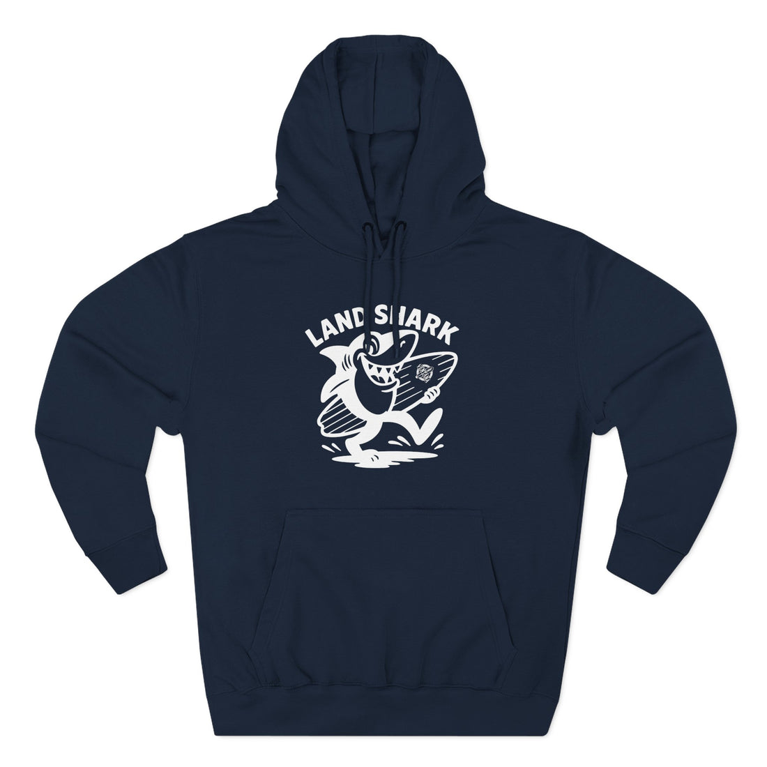 Land Shark Unisex - Pull-Over Cotton Blend Fleece Hoodie