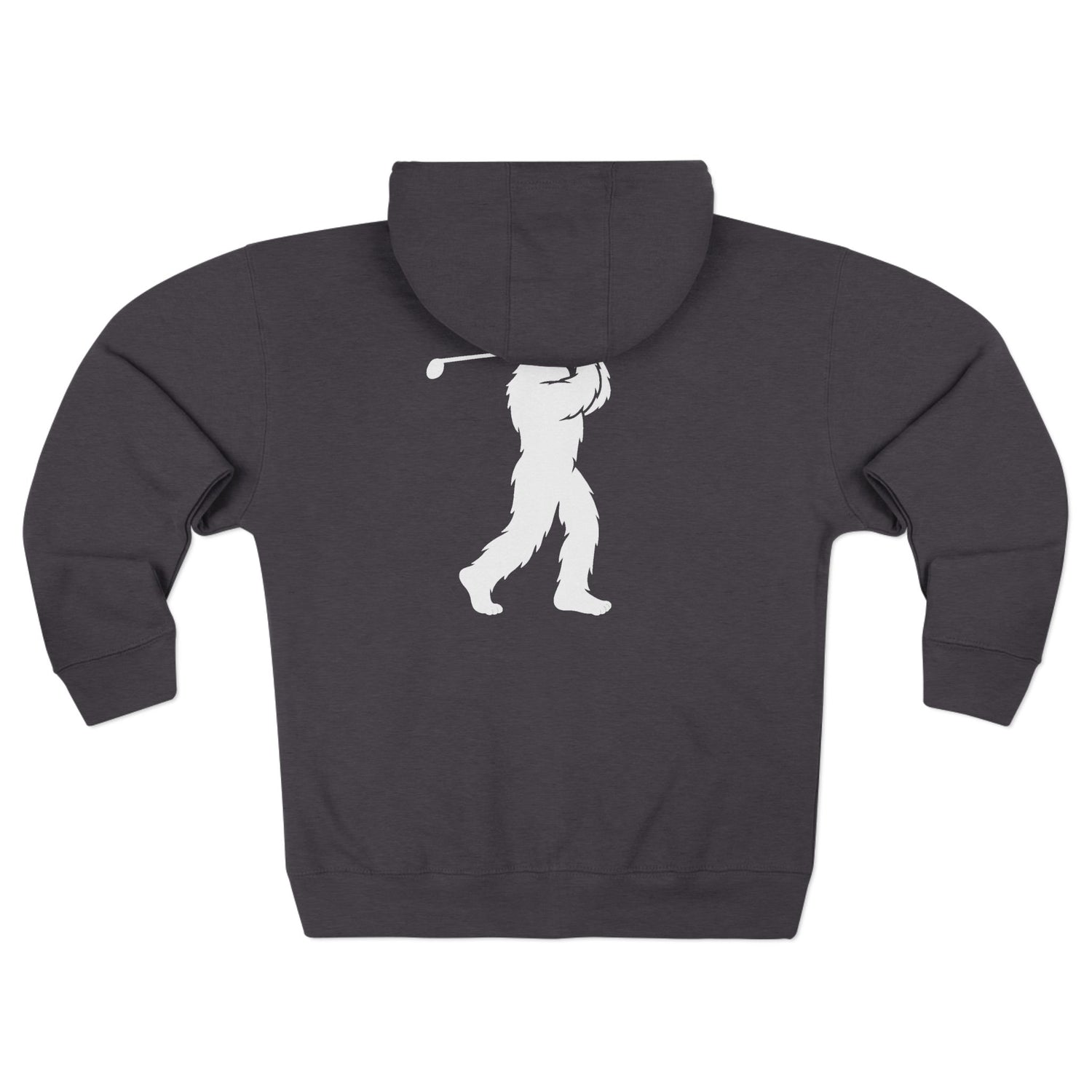 Ventana Golfsquatch Unisex - Zip Cotton Blend Fleece Hoodie