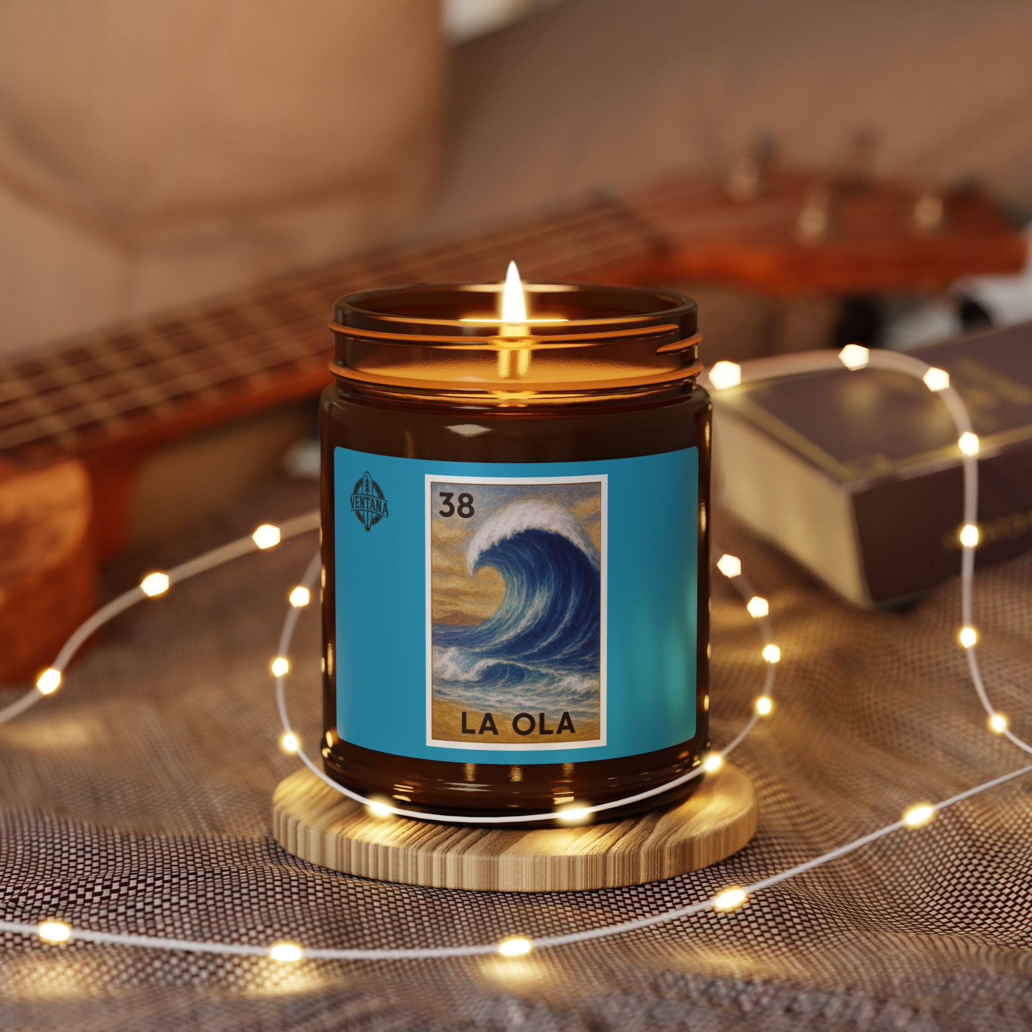Wave Lotería - Scented Soy Candle (La Ola)