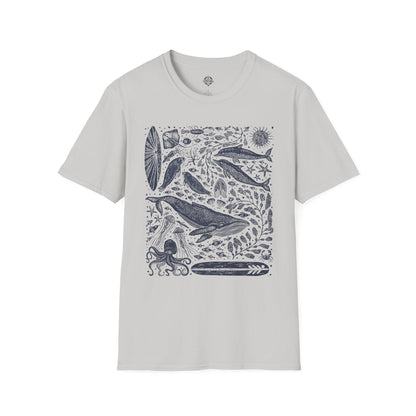 Ventana Marine Life by Lili Arnold Unisex - Soft Style U.S. Cotton T-Shirt