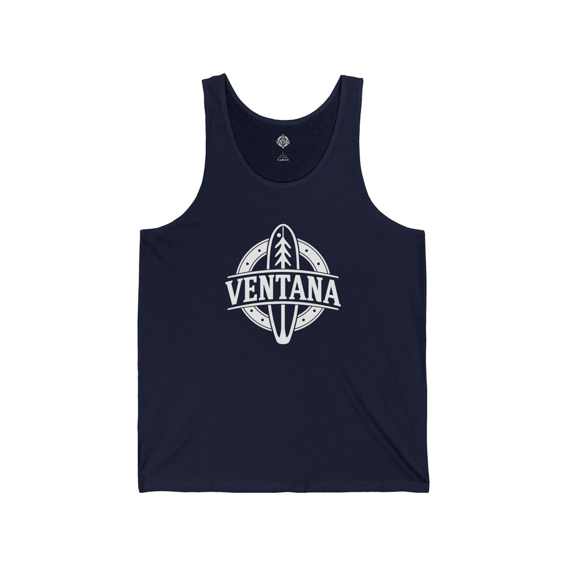 Ventana Treefish Logo - Cotton Jersey Tank Top Unisex