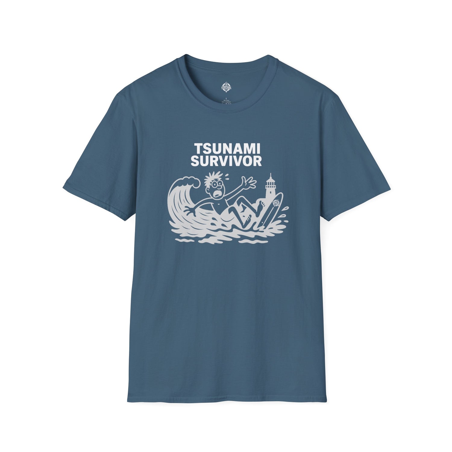 Tsunami Survivor Unisex - Soft Style U.S. Cotton T-Shirt