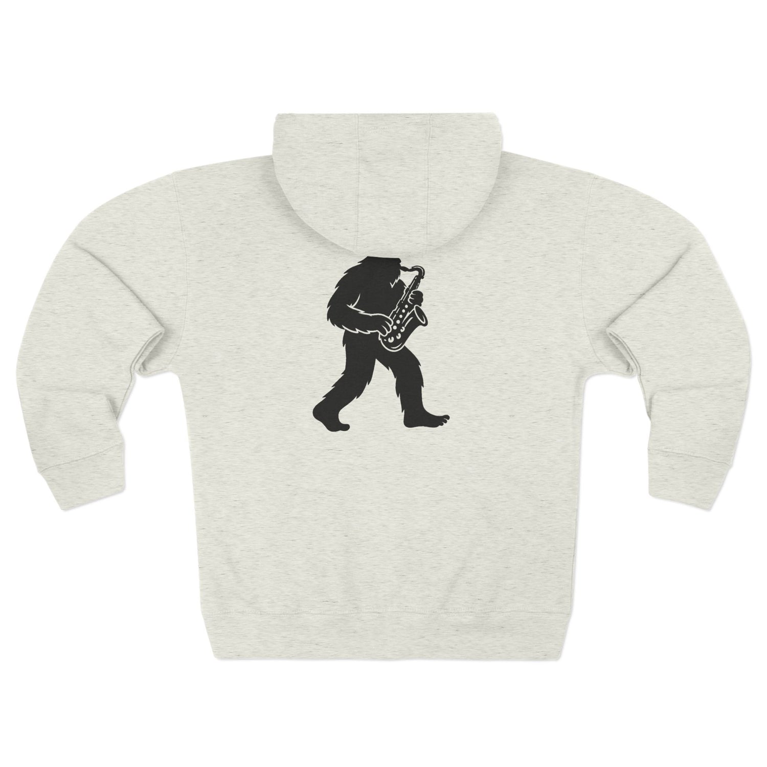 Ventana Saxsquatch Unisex - Zip Cotton Blend Fleece Hoodie