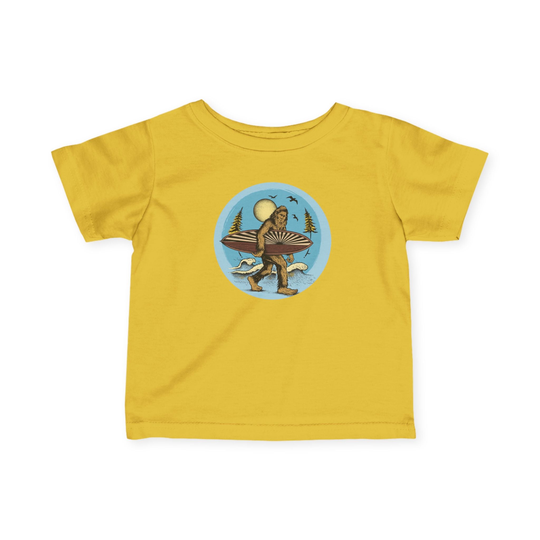 Ventana Surfsquatch by Thiago Bianchini - Infant 100% Cotton T-Shirt