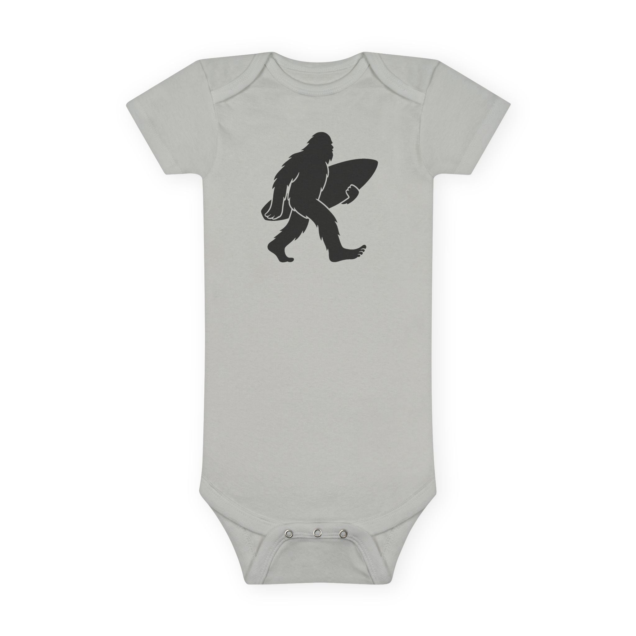 Ventana Surfsquatch - Baby Short Sleeve 100% Cotton Onesie