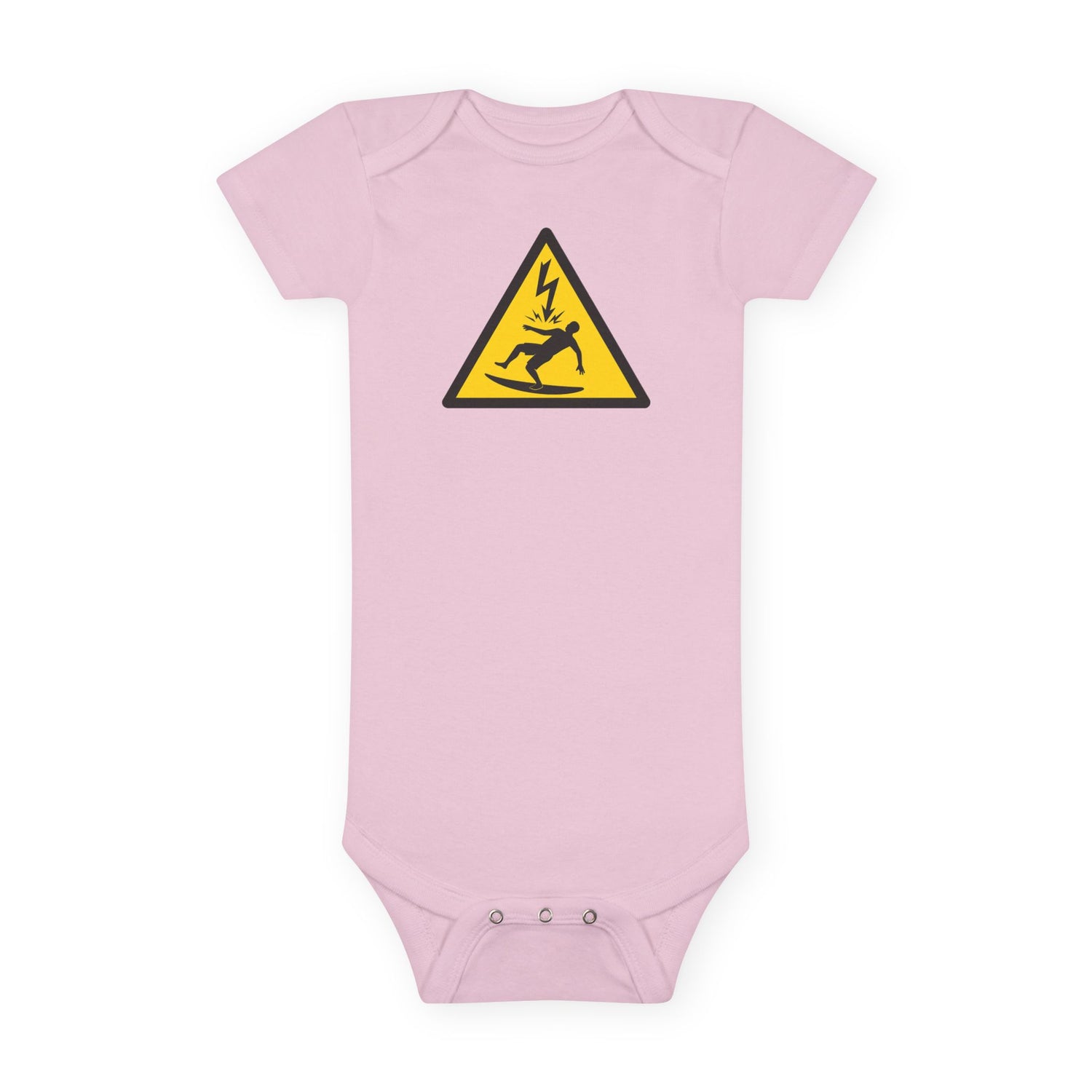 Electric Surfer - Baby Short Sleeve 100% Cotton Onesie
