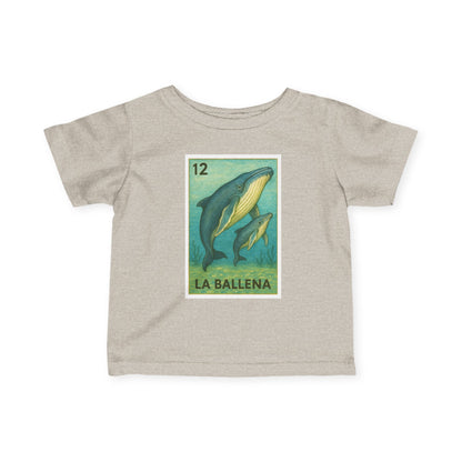 Whale Lotería - Infant 100% Cotton T-Shirt (La Ballena)