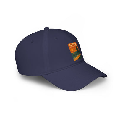 Aptos California Sunset - 100% Cotton Baseball Cap